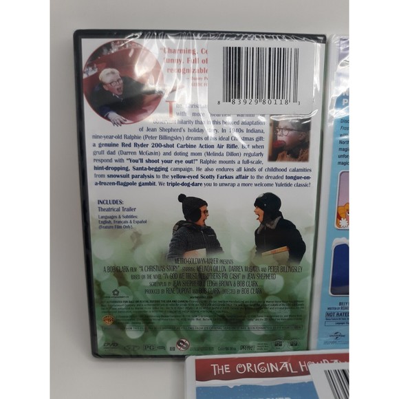 CHRISTMAS COLLECTION: Rudolph, Frosty The Snowman,  A Christmas Story  New DVD - Picture 7 of 8